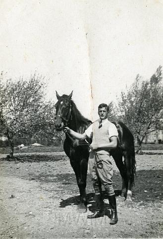 KKE 882.jpg - „Gienio” z Bajką, Burbiszki, 20 maj 1932 r.